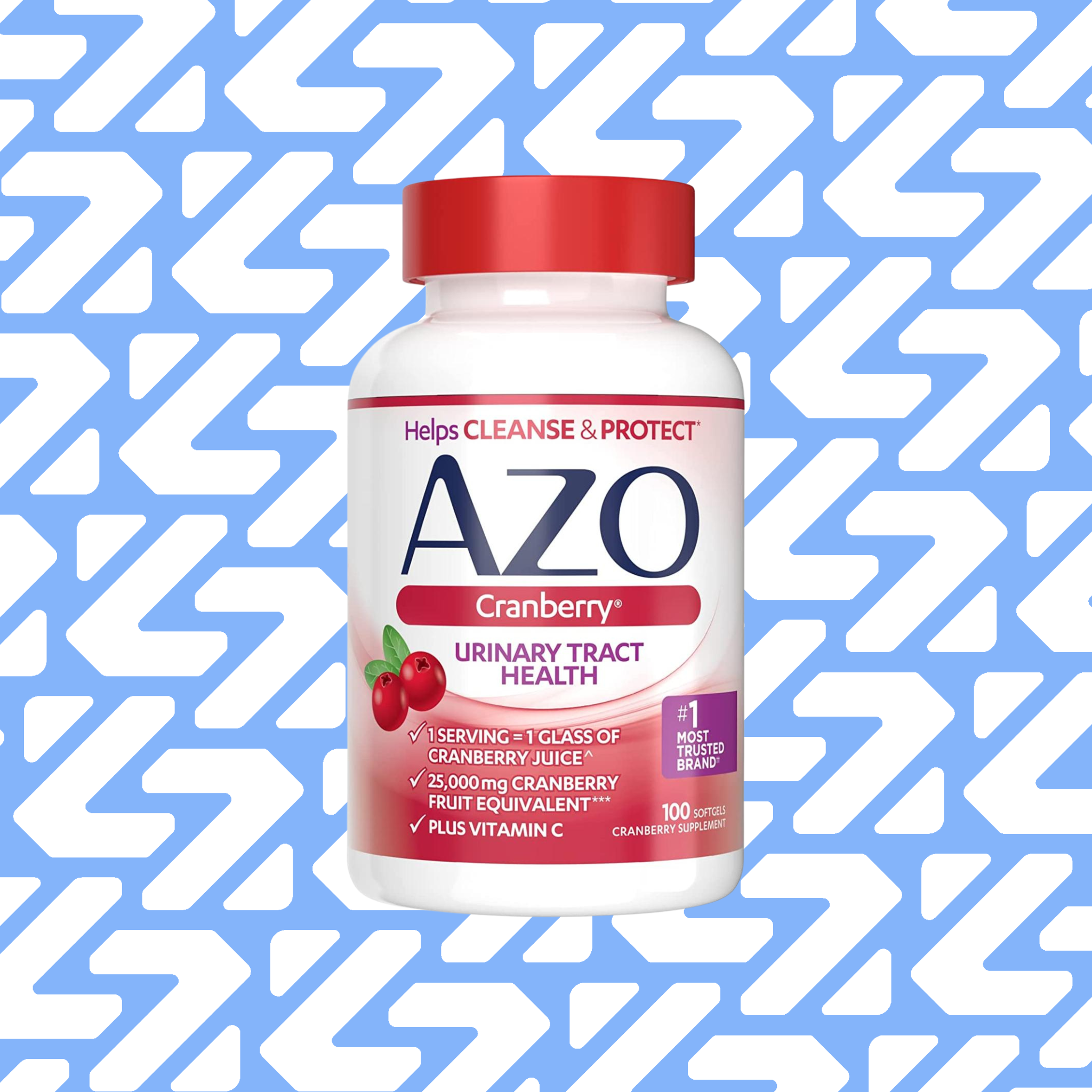 AZO CRANBERRY URINAY HEALTH 100 SOFTGELS 45 SERVINGS