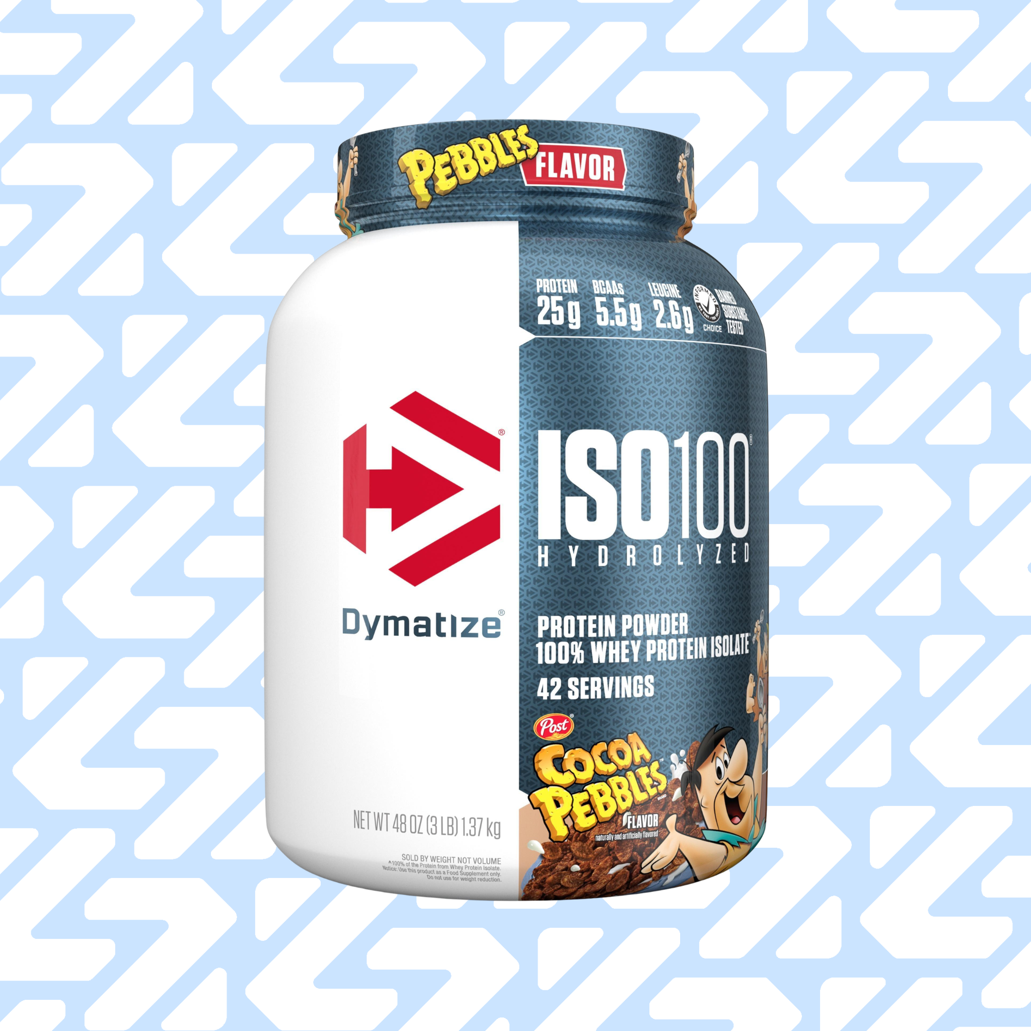 DYMATIZE ISO 100 HYDROLIZED 42 SERVINGS 1.37KG COCOA PEBBLES