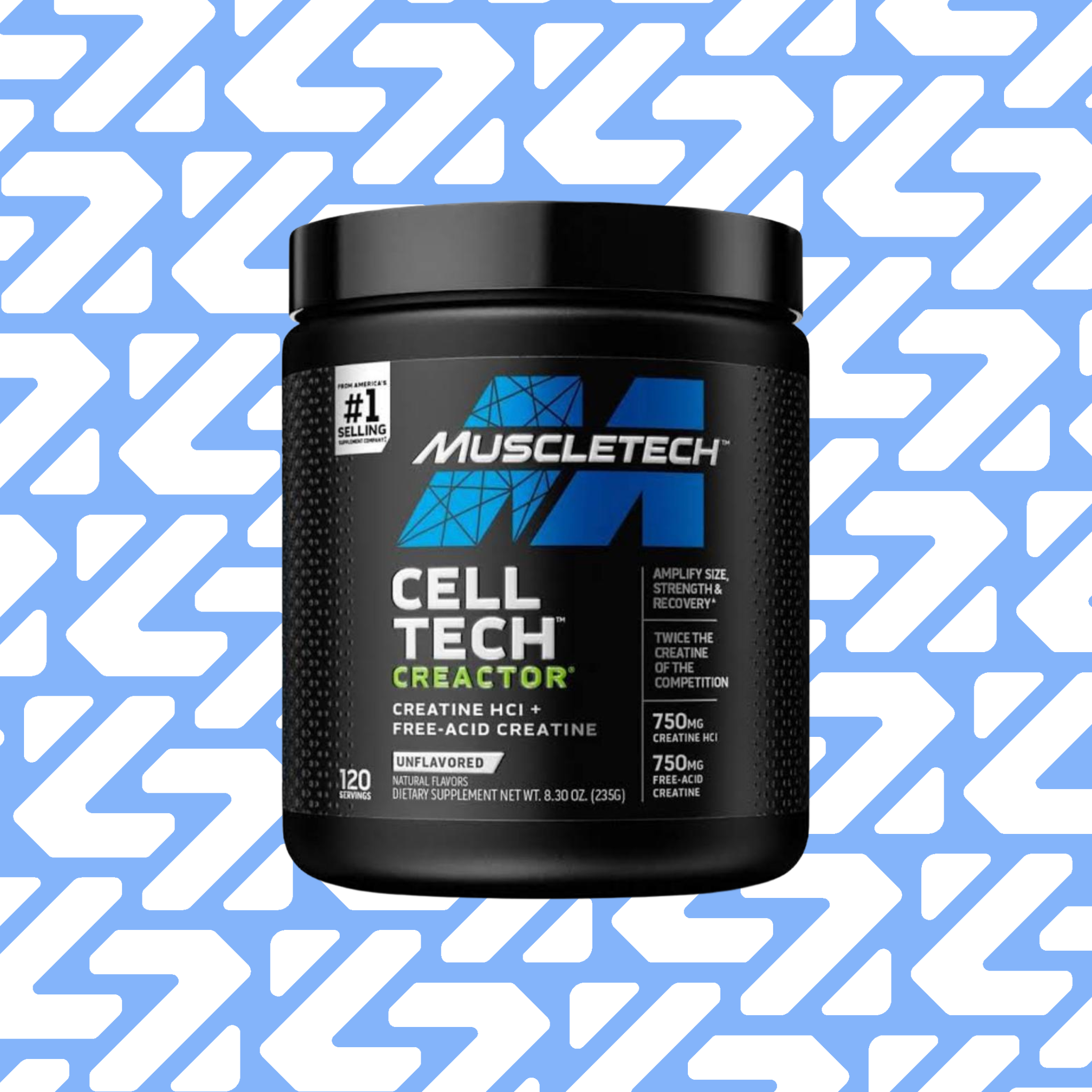MUSCLETECH CELL TECH CREACTOR CREATINE HCI 120 SERVINGS 240G