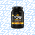 MUSCLETECH NITRO TECH WHEY GOLD GOURMET 27 SERVINGS 907G DOUBLE RICH CHOCOLATE