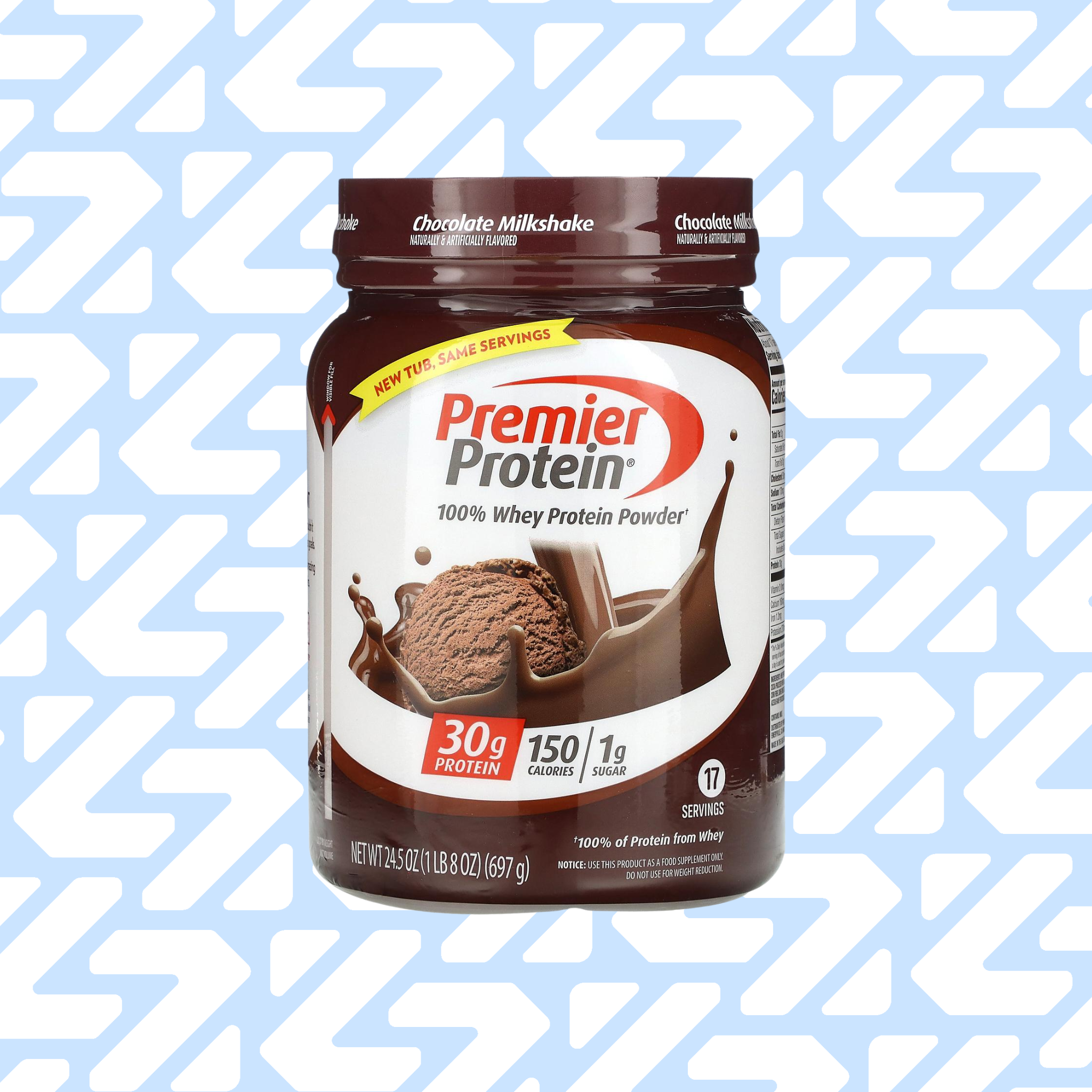 PREMIER PROTEIN CHOCOLATE MILKSHAKE 1LB 697G