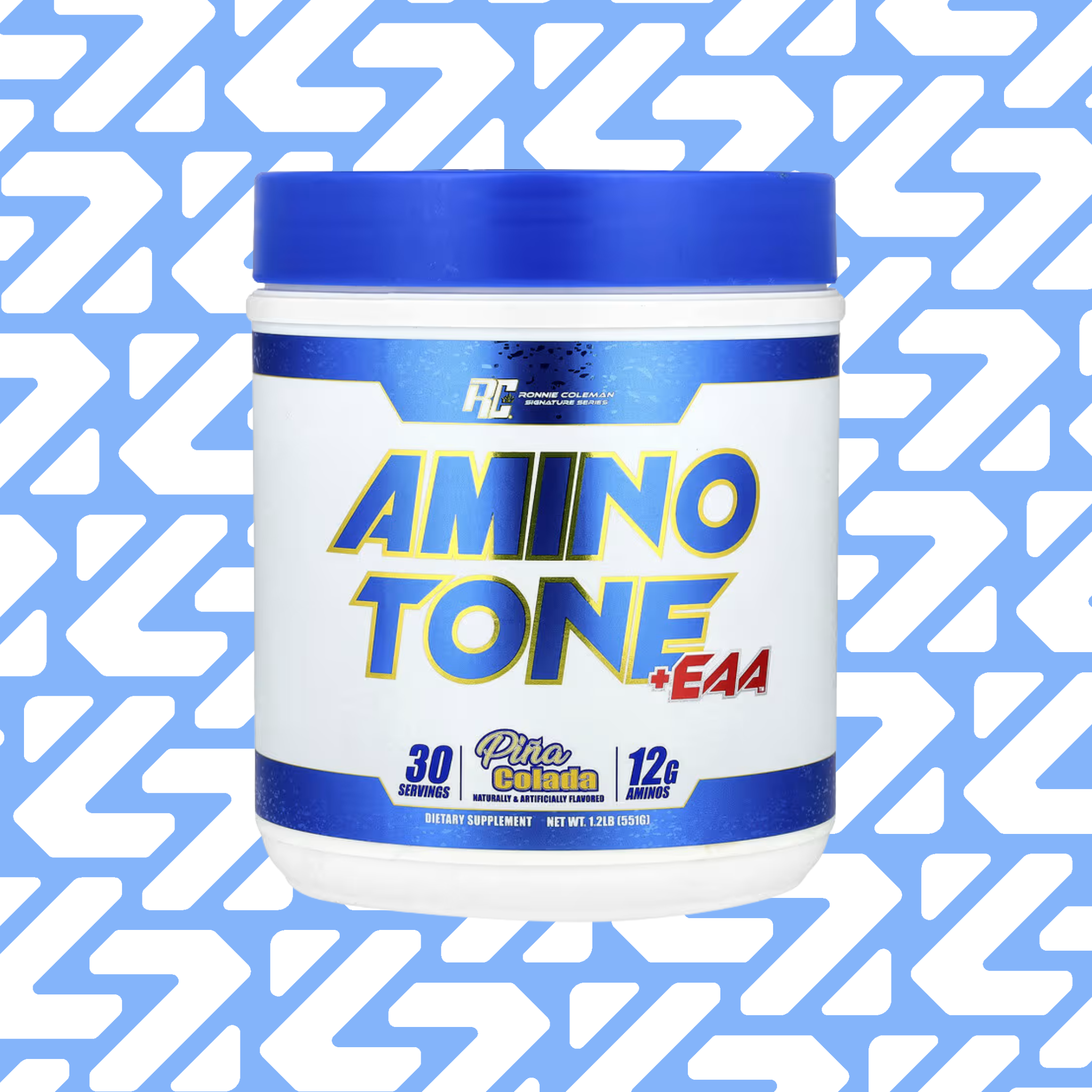RONNIE COLEMAN AMINOTONE +EAA  30 SERVINGS 551G PIÑA COLADA