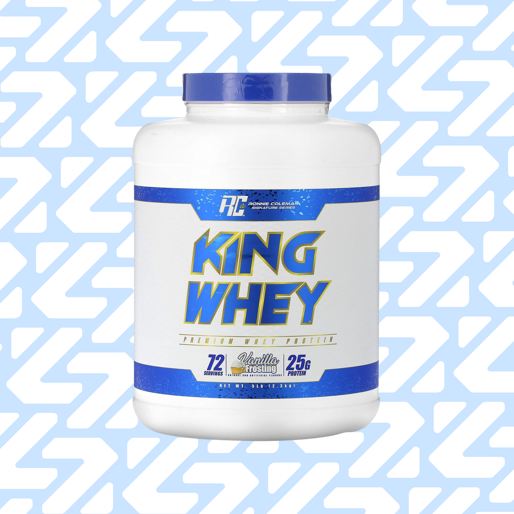 RONNIE COLEMAN KING WHEY 72 SERVINGS 2.3KG VANILLA FROSTING